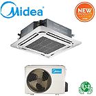 Comfee midea climatizzatore condizionatore midea cassetta 4 vie slim inverter r32 36000 btu mcd-36fnxd0 a++