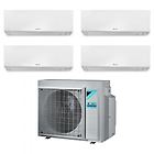 Daikin climatizzatore condizionatore bluevolution quadri split inverter serie ftxm/r perfera wall 7+9+9+9 c