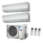 Daikin Climatizzatore Condizionatore Dual Split 9+12 Inverter Perfera Serie Ftxm Bluevolution R-32 9000+120