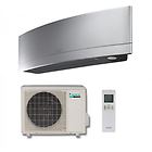 Daikin Climatizzatore Condizionatore Inverter Emura Silver Wi-fi Ftxj25ms R-32 Bluevolution A+++ 9000 Btu