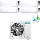 Hisense climatizzatore condizionatore quadri inverter 7+7+7+7 new comfort 7000+7000+7000+7000 btu 4amw81u4ra