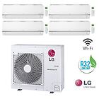 Lg climatizzatore condizionatore inverter quadri 9+9+9+12 serie libero plus r32 9000+9000+9000+12000 bt