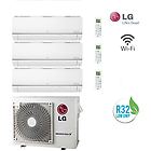 Lg climatizzatore condizionatore inverter trial 9+9+12 serie libero plus r32 9000+9000+12000 btu con mu