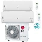 Lg climatizzatore condizionatore dual split inverter serie libero smart 9+18 con mu3r19 ul0 r-32 wi-fi 