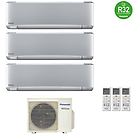 Panasonic climatizzatore condizionatore trial 12+12+12 inverter+ serie etherea 12000+12000+12000 btu cu-3z68tb