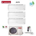 Hotpoint Ariston Ariston Climatizzatore Condizionatore Trial 9+9+9 Inverter Ariston Alys Plus R32 9000+9000+9000 Btu 