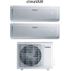 Vaillant climatizzatore condizionatore dual split inverter serie climavair plus vai 8 9+9 con vaf8-050w2no r-