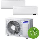 Samsung condizionatore dualsplit windfree comfort wifi 12000 + 9000 btu