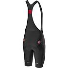 Castelli competizione pantaloni bici con bretelle uomo black l