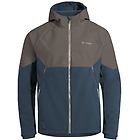 Vaude qimsa softshell giacca mtb uomo brown/blue xl