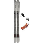 Atomic Set Backland 85 Ul: Sci Da Scialpinismo+attacchi+pelli Grey/black 165