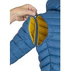 Meru dargaville j giacca trekking con cappuccio bambino blue 164